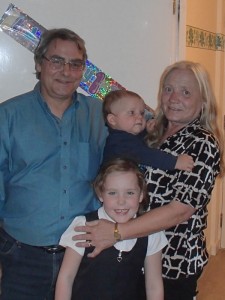 In the flat in Aberdeen