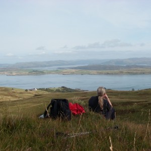 Looking out from Scarba